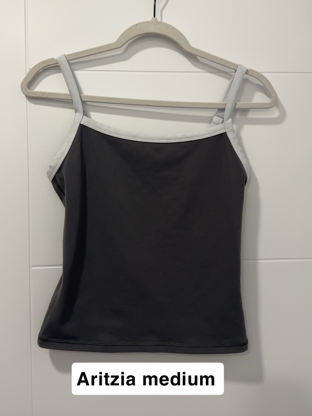 Aritzia golden line butter tank top